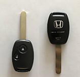 Ключ зажигания Honda Jazz 2005-2008 2 кнопки (с электроникой) 3000р