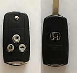Выкидной ключ Honda 3 кнопки 1700р (без электроники)